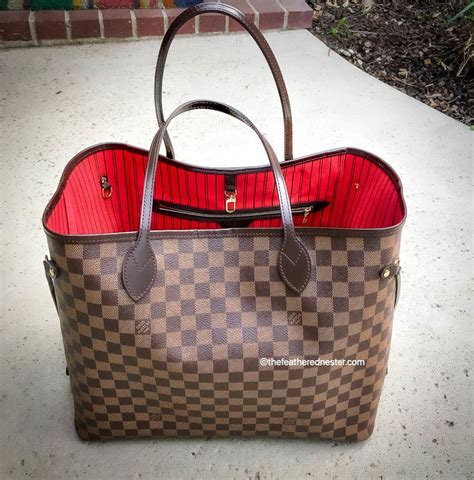 louis vuitton kensington vs neverfull|Neverfull review.